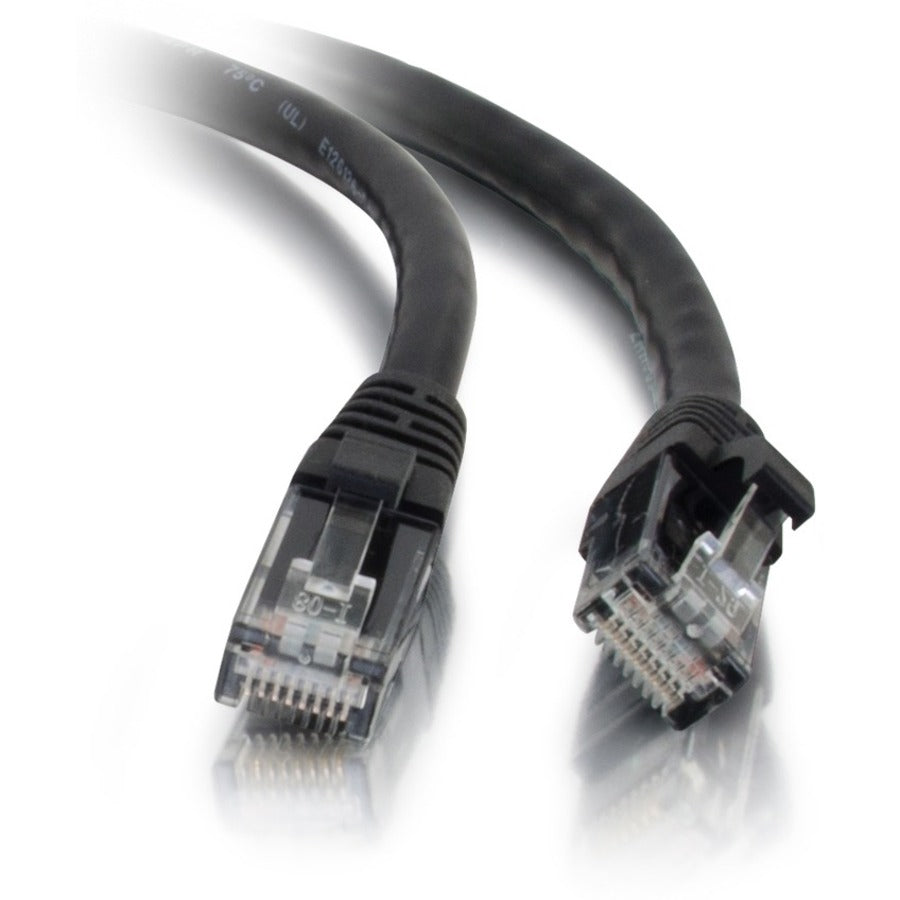 C2G 7ft Cat5e Ethernet Cable - Snagless Unshielded (UTP) - Black — 15196