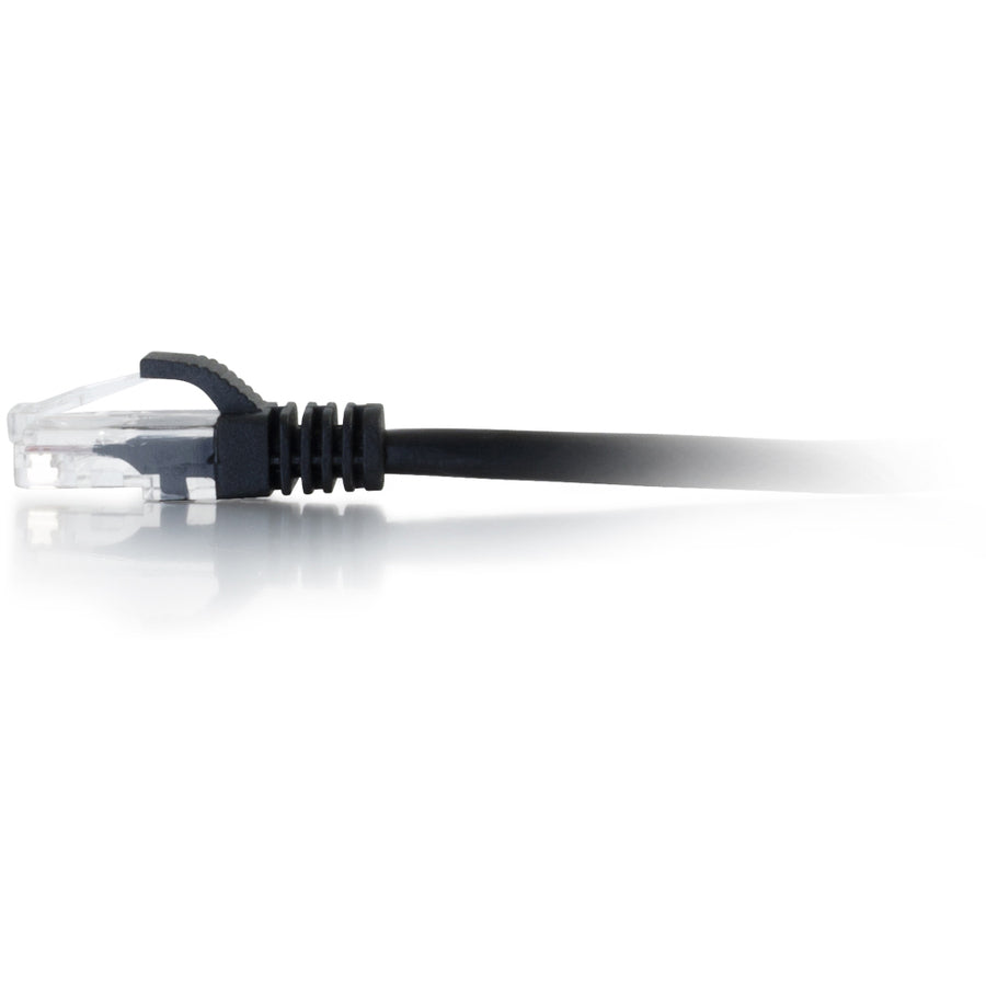 C2G 7ft Cat5e Ethernet Cable - Snagless Unshielded (UTP) - Black — 15196