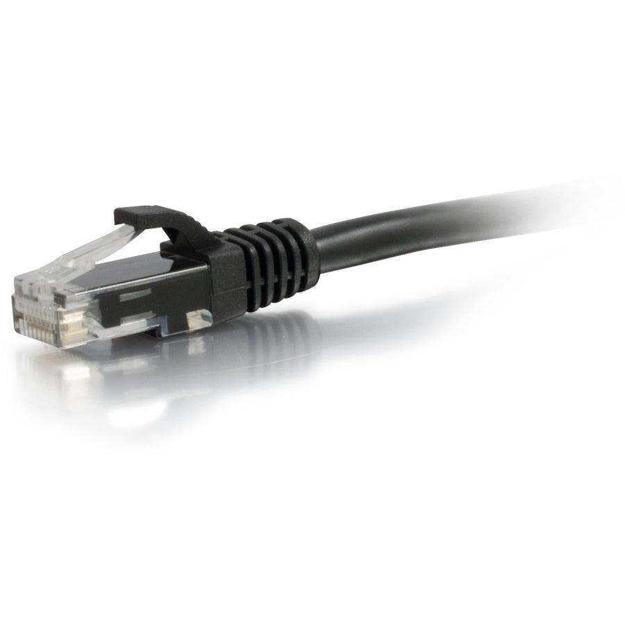 C2G 7ft Cat5e Ethernet Cable - Snagless Unshielded (UTP) - Black — 15196