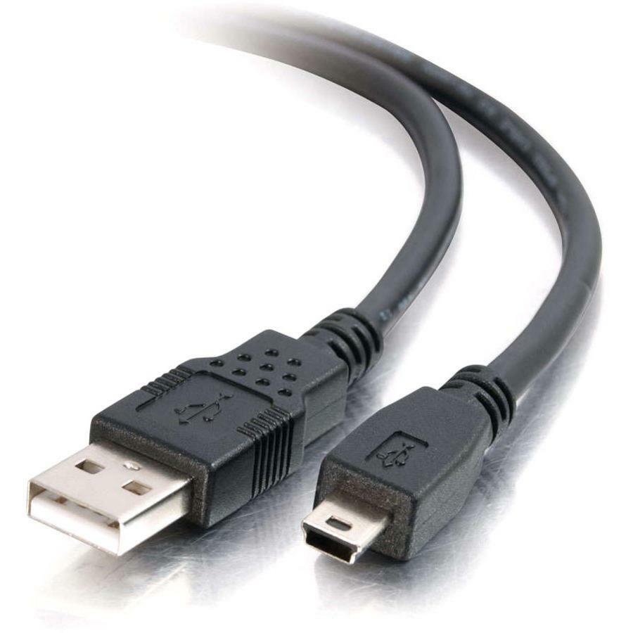 C2G 1m (3ft) USB Cable - USB A to Mini B - M/M — 27329