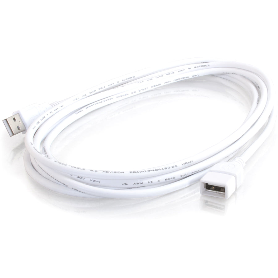 C2G 2m USB Extension Cable - USB A Male to USB A Female Cable — 19018