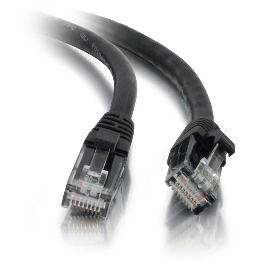 C2G 14ft Cat5e Ethernet Cable - Snagless Unshielded (UTP) - Black — 15208