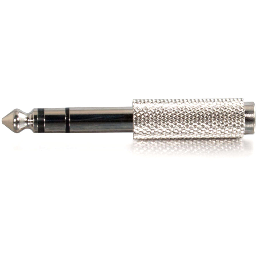 C2G 6.3mm (1/4in) Stereo Male to 3.5mm Stereo Female Adapter — 40639