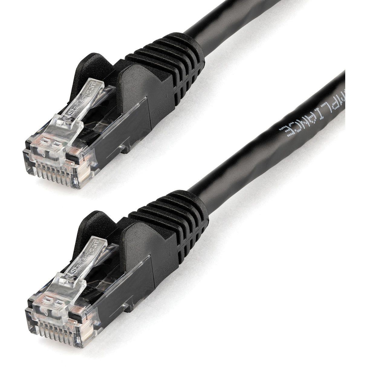 StarTech.com 3ft CAT6 Ethernet Cable - Black Snagless Gigabit - 100W PoE UTP 650MHz Category 6 Patch Cord UL Certified Wiring/TIA — N6PATCH3BK
