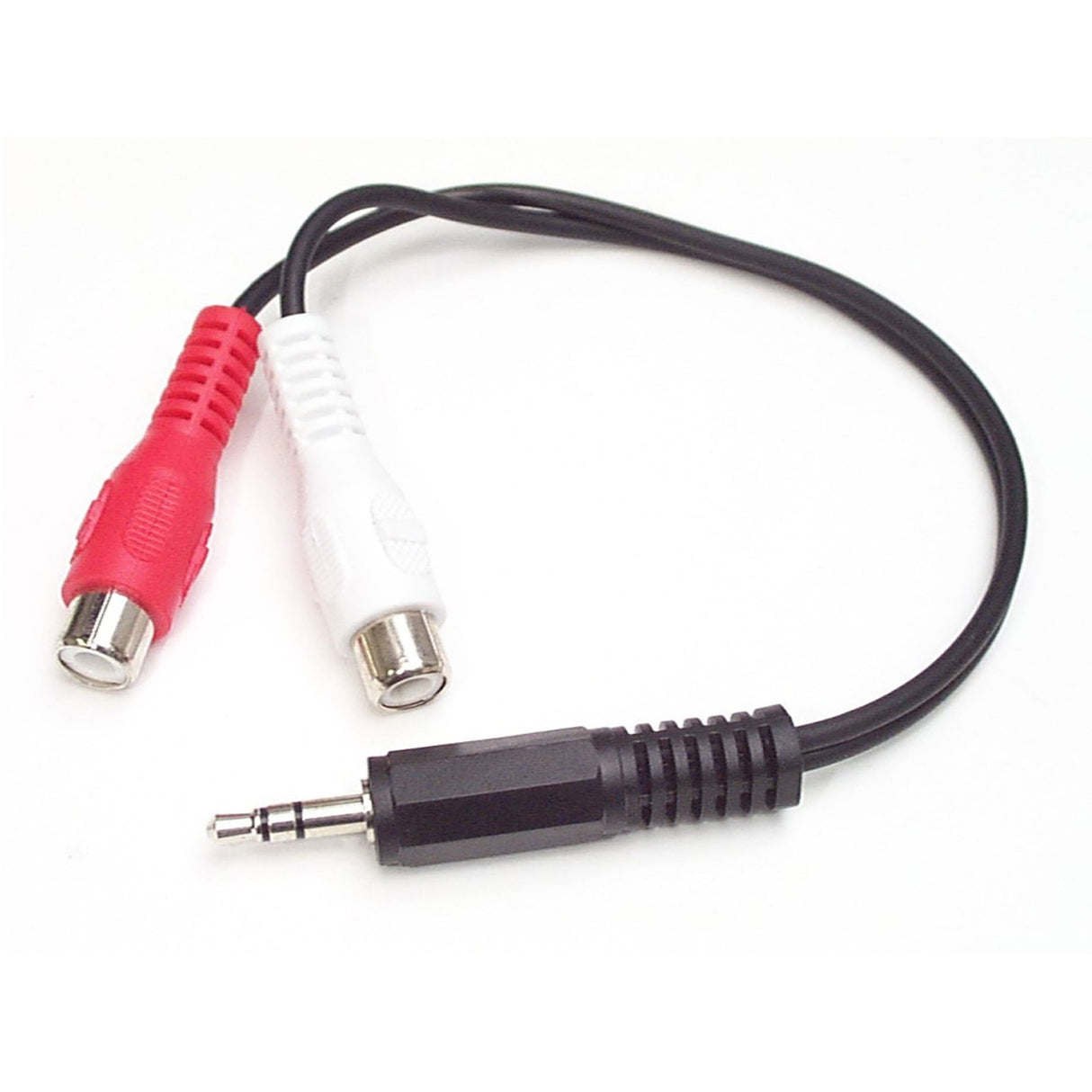 StarTech.com 6in Stereo Audio Cable - 3.5mm Male to 2x RCA Female — MUMFRCA