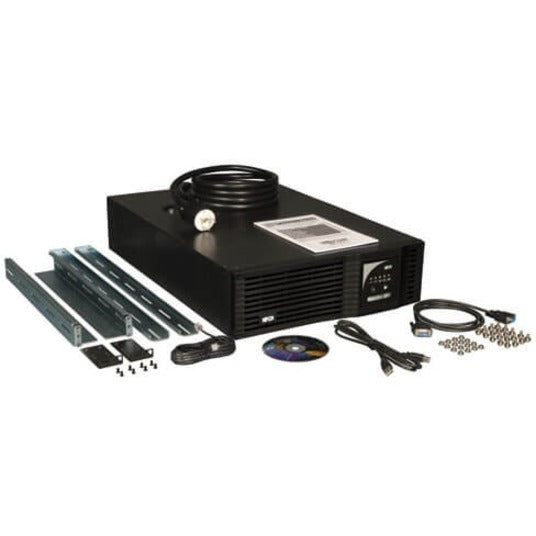 Tripp Lite by Eaton UPS SmartPro 208V 5kVA 3.75kW Line-Interactive Sine Wave UPS 3U Rack/Tower Network Card Options USB DB9 Serial — SMART5000TEL3U