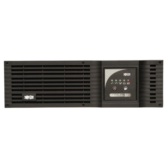 Tripp Lite by Eaton UPS SmartPro 208V 5kVA 3.75kW Line-Interactive Sine Wave UPS 3U Rack/Tower Network Card Options USB DB9 Serial — SMART5000TEL3U