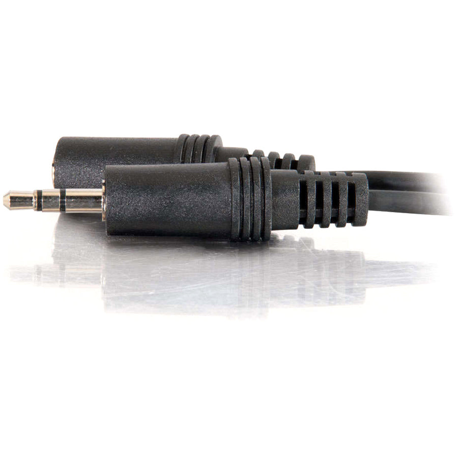 C2G 1.5ft 3.5mm M/F Stereo Audio Extension Cable — 40405
