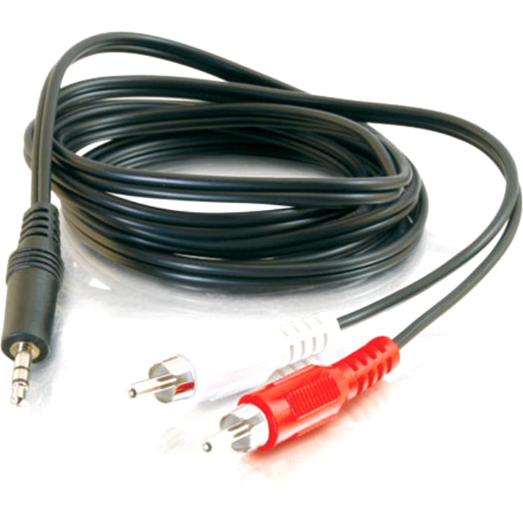 C2G 6ft Value Series One 3.5mm Stereo Male to Two RCA Stereo Male Y-Cable — 40423