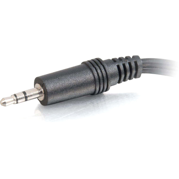 C2G 6in 3.5mm Y-Cable - 3.5mm (1) to 3.5mm (2) - M/F — 40426