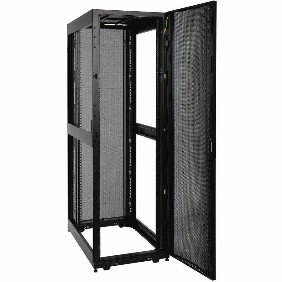 Tripp Lite by Eaton 45U SmartRack Standard-Depth Server Rack Enclosure Cabinet with doors & side panels — SR45UB