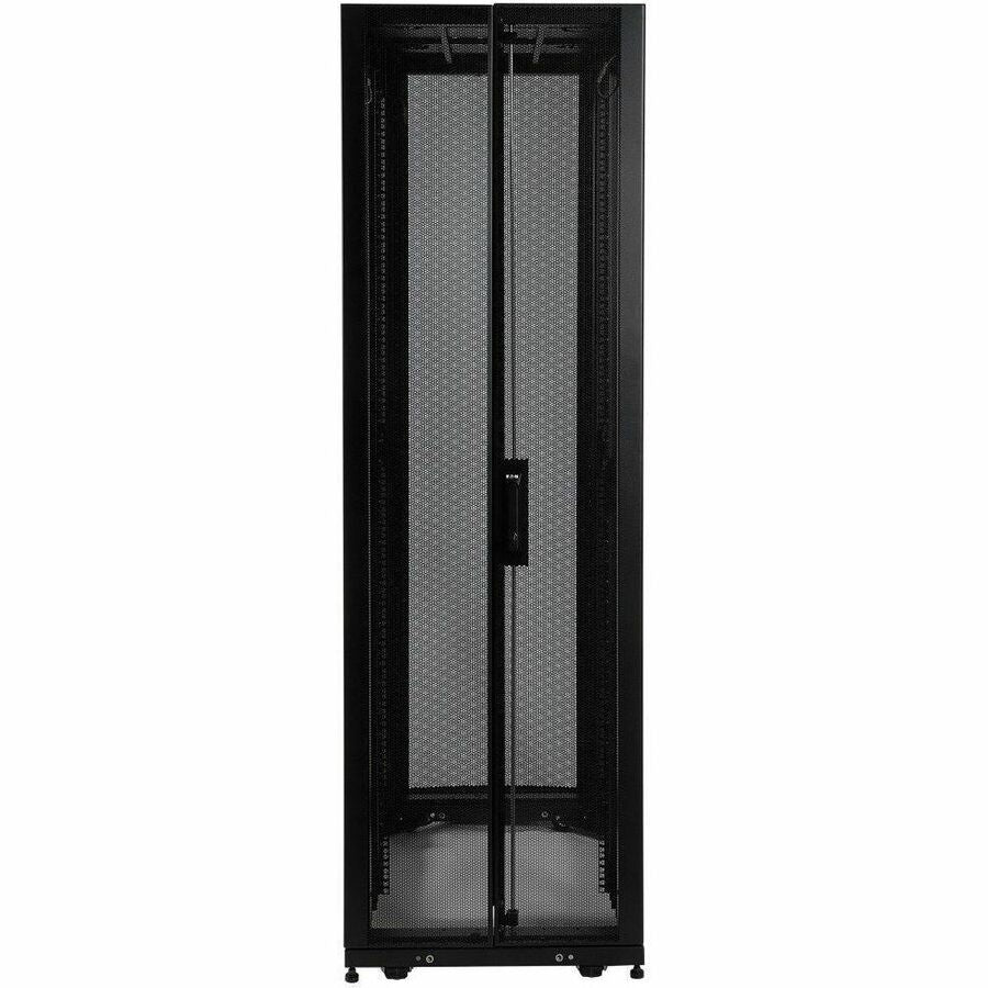 Tripp Lite by Eaton 42U SmartRack Knock-Down Standard-Depth Rack Enclosure Cabinet Kit — SR42UBKD