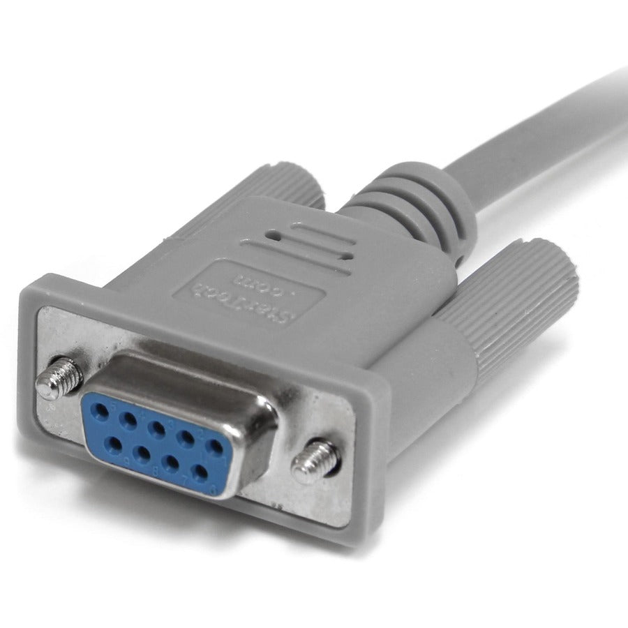 StarTech.com Serial Null modem cable - DB-9 (F) - DB-9 (F) - 10 ft — SCNM9FM