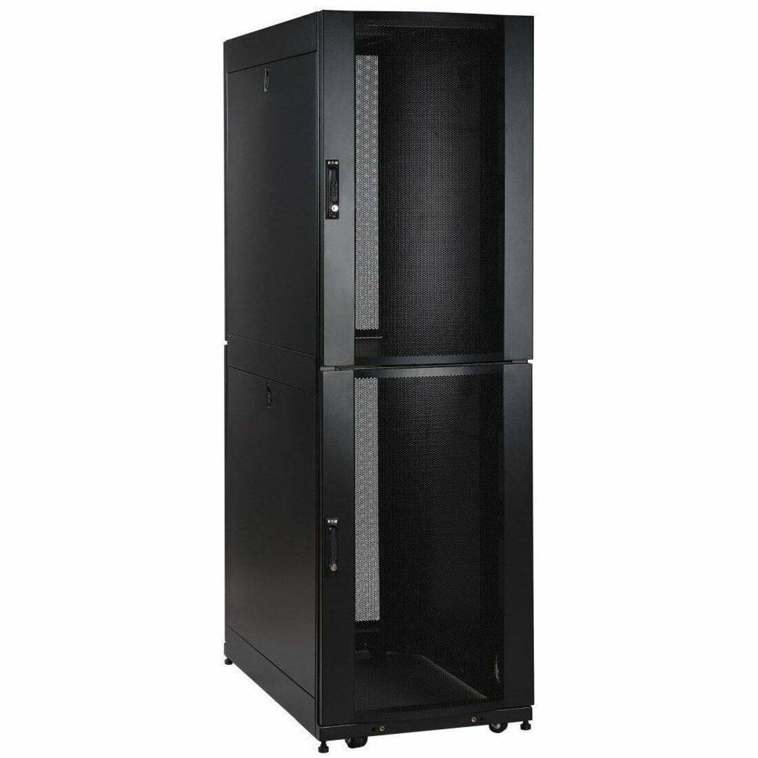 Tripp Lite by Eaton 42U SmartRack Co-Location Standard-Depth Rack Enclosure Cabinet - 2 separate compartments — SR42UBCL
