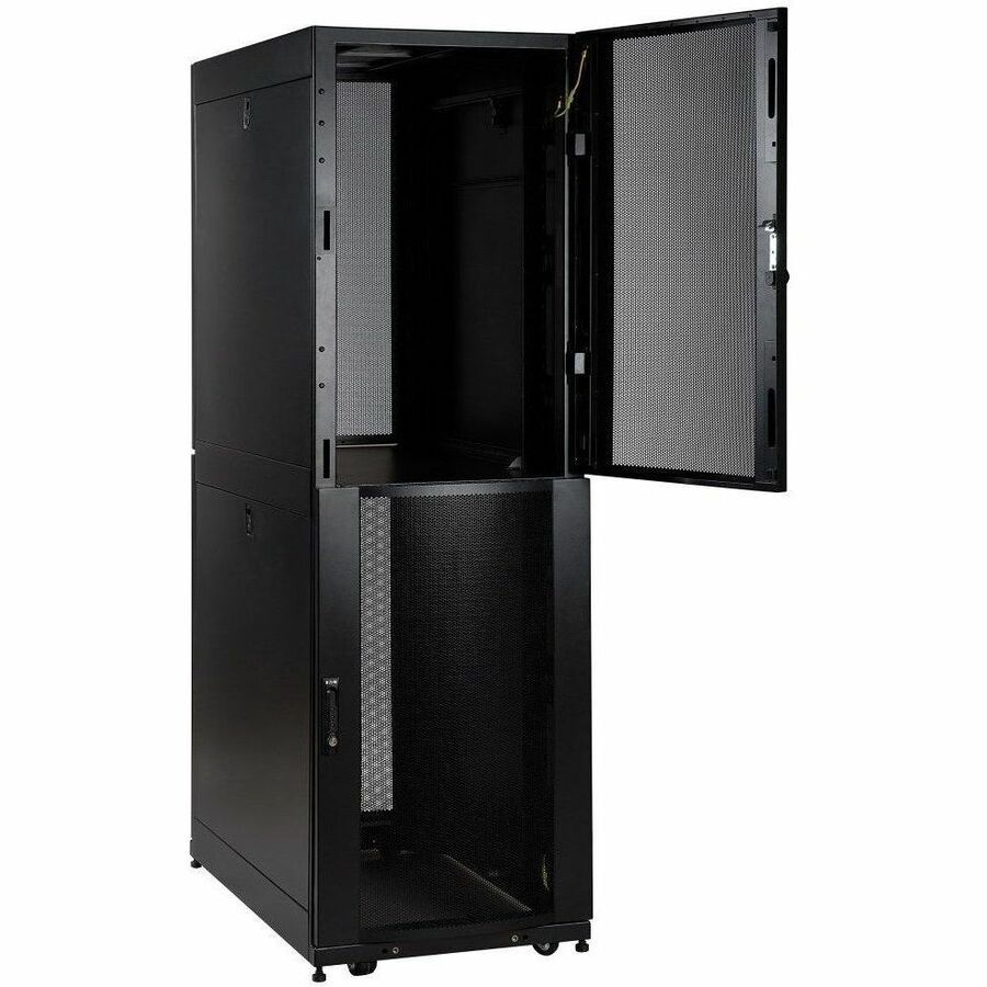 Tripp Lite by Eaton 42U SmartRack Co-Location Standard-Depth Rack Enclosure Cabinet - 2 separate compartments — SR42UBCL