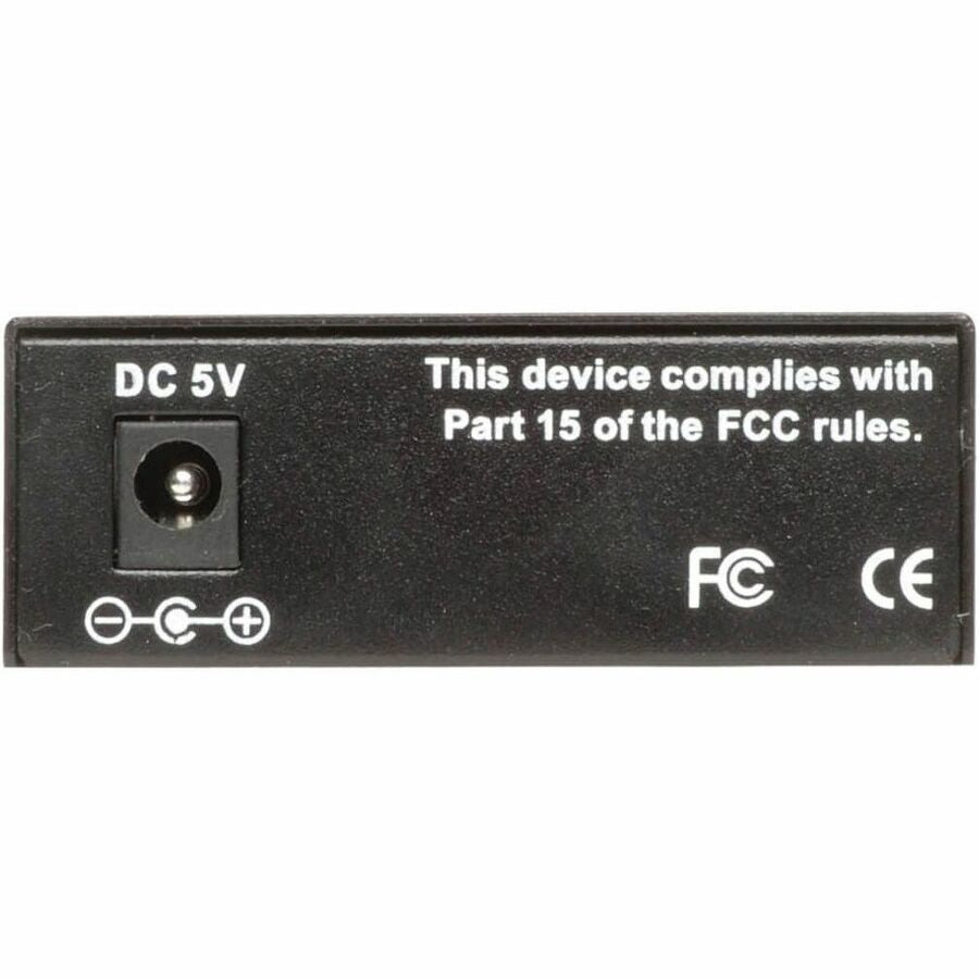 Tripp Lite by Eaton Gigabit Multimode Fiber to Ethernet Media Converter, 10/100/1000 to 1000BaseLX SC, 2km, 1310nm — N785-001-SC