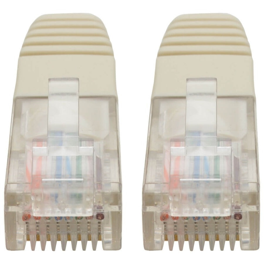Eaton Tripp Lite Series Cat5e 350 MHz Molded (UTP) Ethernet Cable (RJ45 M/M), PoE - White, 3 ft. (0.91 m) — N002-003-WH
