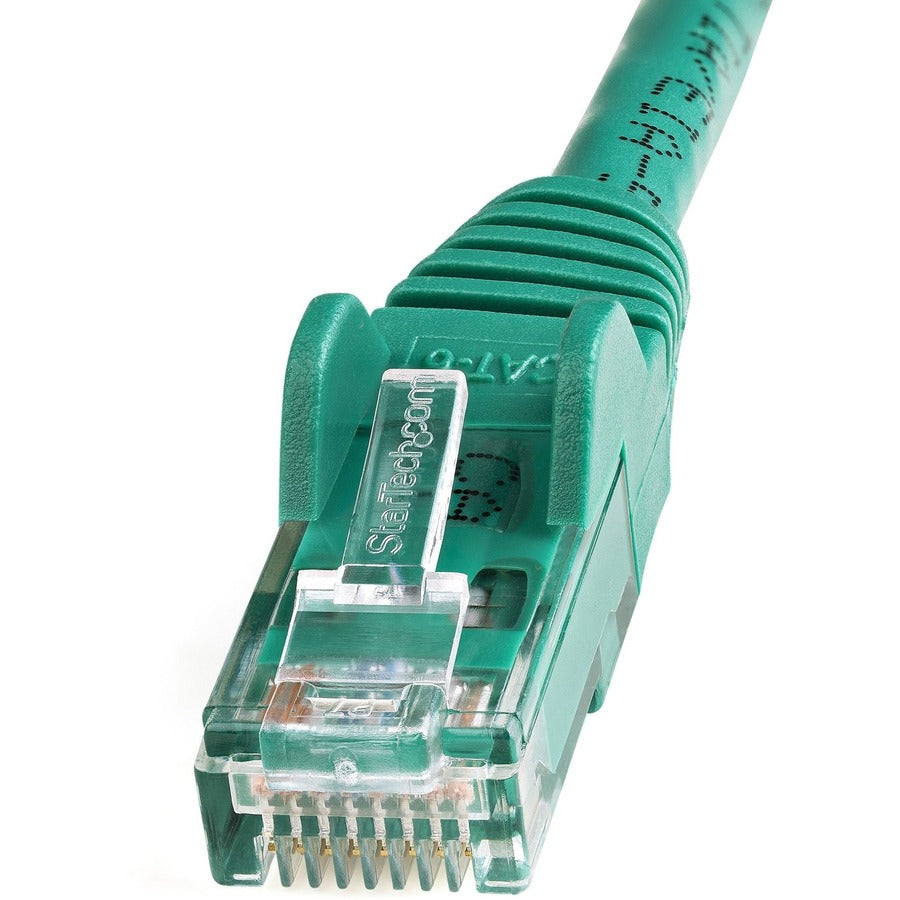 StarTech.com 3ft CAT6 Ethernet Cable - Green Snagless Gigabit - 100W PoE UTP 650MHz Category 6 Patch Cord UL Certified Wiring/TIA — N6PATCH3GN