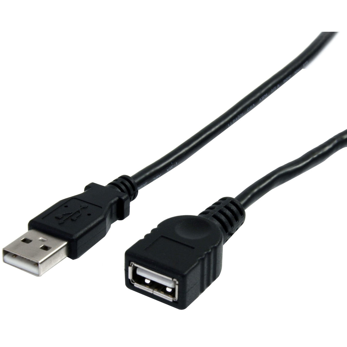 StarTech.com 10 ft Black USB 2.0 Extension Cable A to A - M/F — USBEXTAA10BK