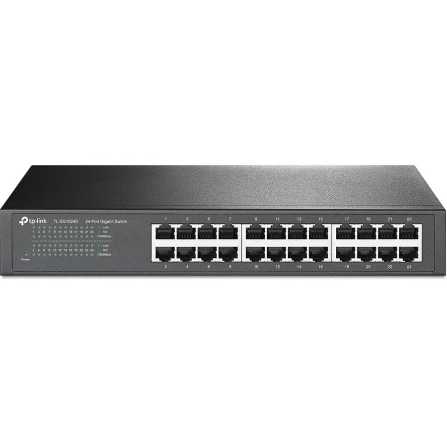 TP-LINK TL-SG1024D - 24-Port Gigabit Ethernet Unmanaged Switch — TL-SG1024D