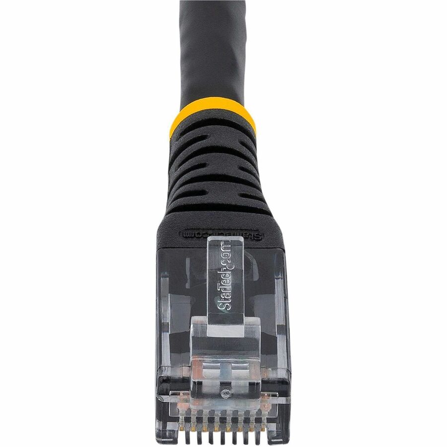 StarTech.com 10ft CAT6 Ethernet Cable - Black Molded Gigabit - 100W PoE UTP 650MHz - Category 6 Patch Cord UL Certified Wiring/TIA — C6PATCH10BK