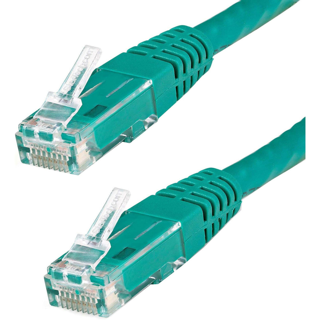 StarTech.com 10ft CAT6 Ethernet Cable - Green Molded Gigabit - 100W PoE UTP 650MHz - Category 6 Patch Cord UL Certified Wiring/TIA — C6PATCH10GN