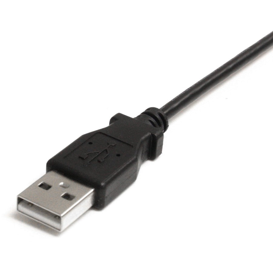 StarTech.com 6 ft Mini USB Cable - A to Left Angle Mini B — USB2HABM6LA