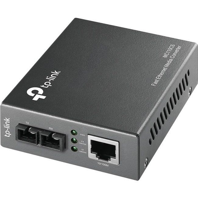 TP-LINK MC110CS - Fast Ethernet SFP to RJ45 Fiber Media Converter — MC110CS