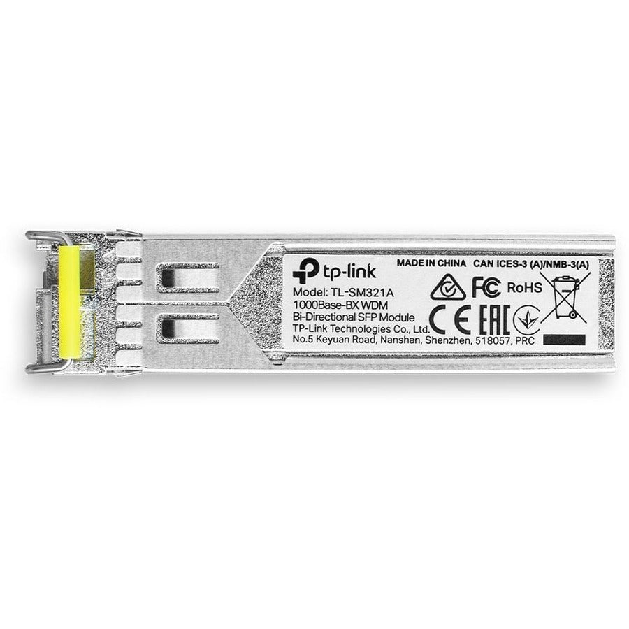 TP-LINK TL-SM321A - 1000Base-BX WDM Bi-Directional Gigabit Single-Mode SFP Module — TL-SM321A
