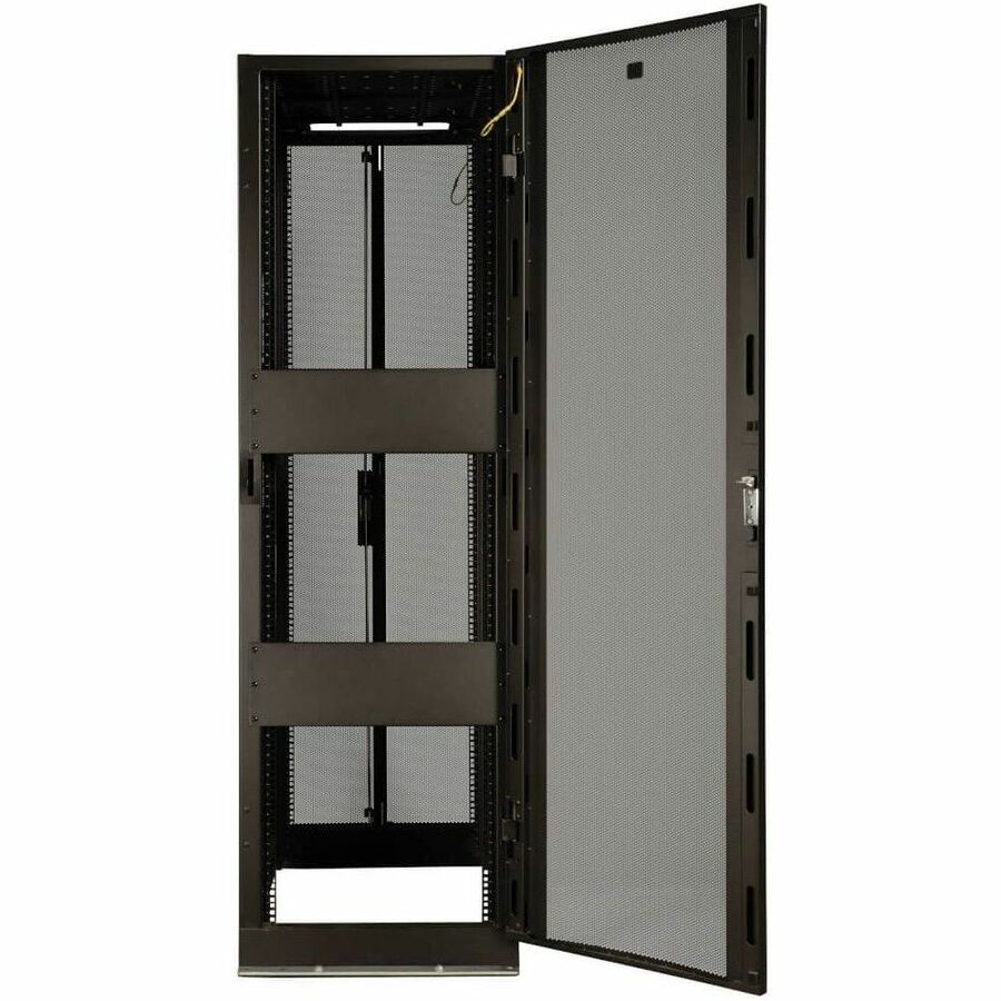 Tripp Lite by Eaton 42U SmartRack Seismic-Certified Standard-Depth Rack Enclosure Cabinet with doors & side panels — SR42UBZ4