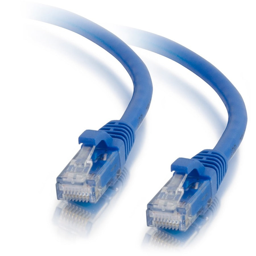 C2G 15ft Cat5e Ethernet Cable - Snagless Unshielded (UTP) - Blue — 22012