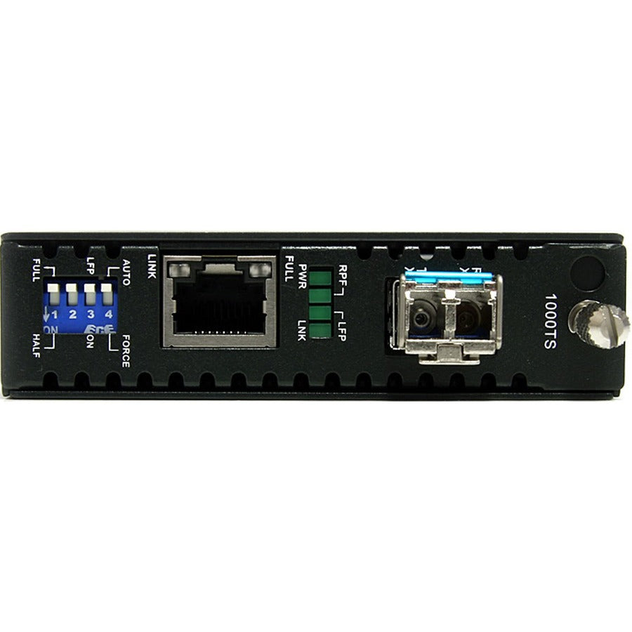 StarTech.com Fiber Media Converter Gigabit 1000Mbps MM Fibre LC 550m — ET91000LC2