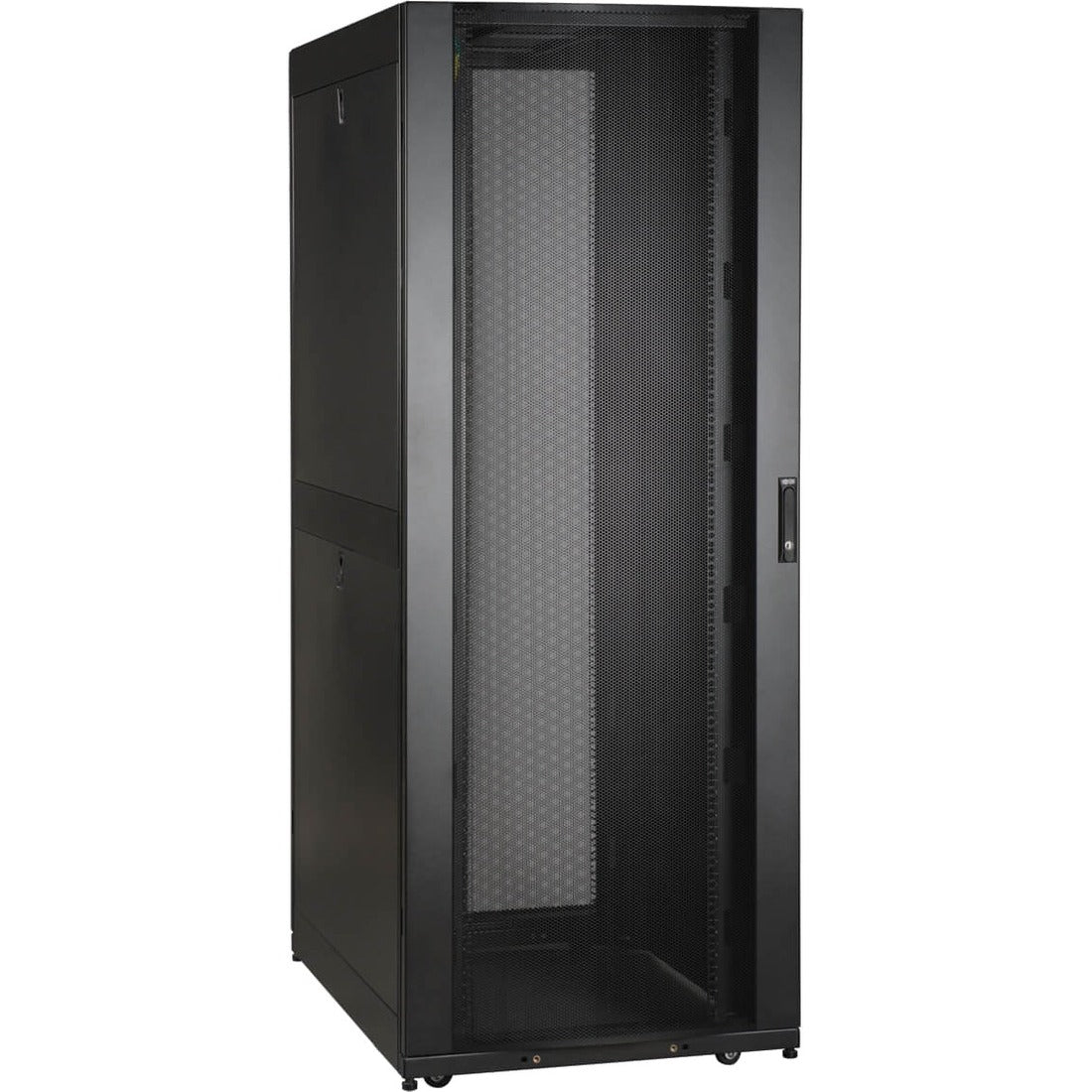 Tripp Lite by Eaton 45U SmartRack Wide Standard-Depth Rack Enclosure Cabinet with doors & side panels — SR45UBWD