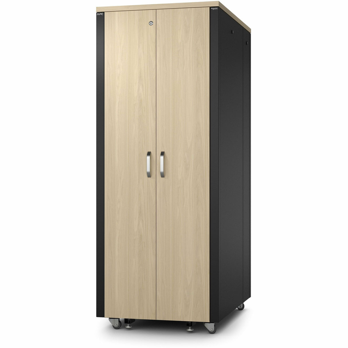 APC by Schneider Electric NetShelter Soundproof, 38U, Server Rack Enclosure, 120V, Maple — AR4038LA