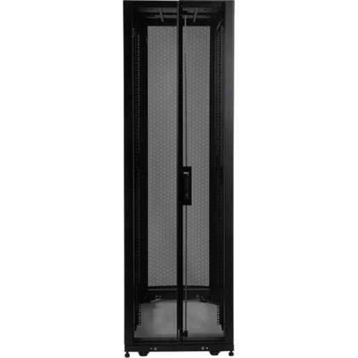 Tripp Lite by Eaton 45U SmartRack Shallow-Depth Rack Enclosure Cabinet with doors & side panels — SR45UBSD