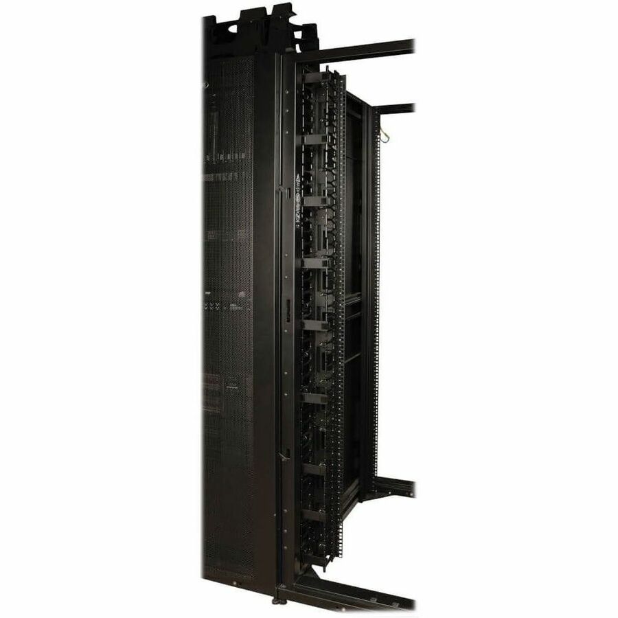 Tripp Lite by Eaton 45U SmartRack Wide Standard-Depth Rack Enclosure Cabinet with Doors and Side Panels, 2 Pre-Installed Cable Managers — SR45UBWDVRT