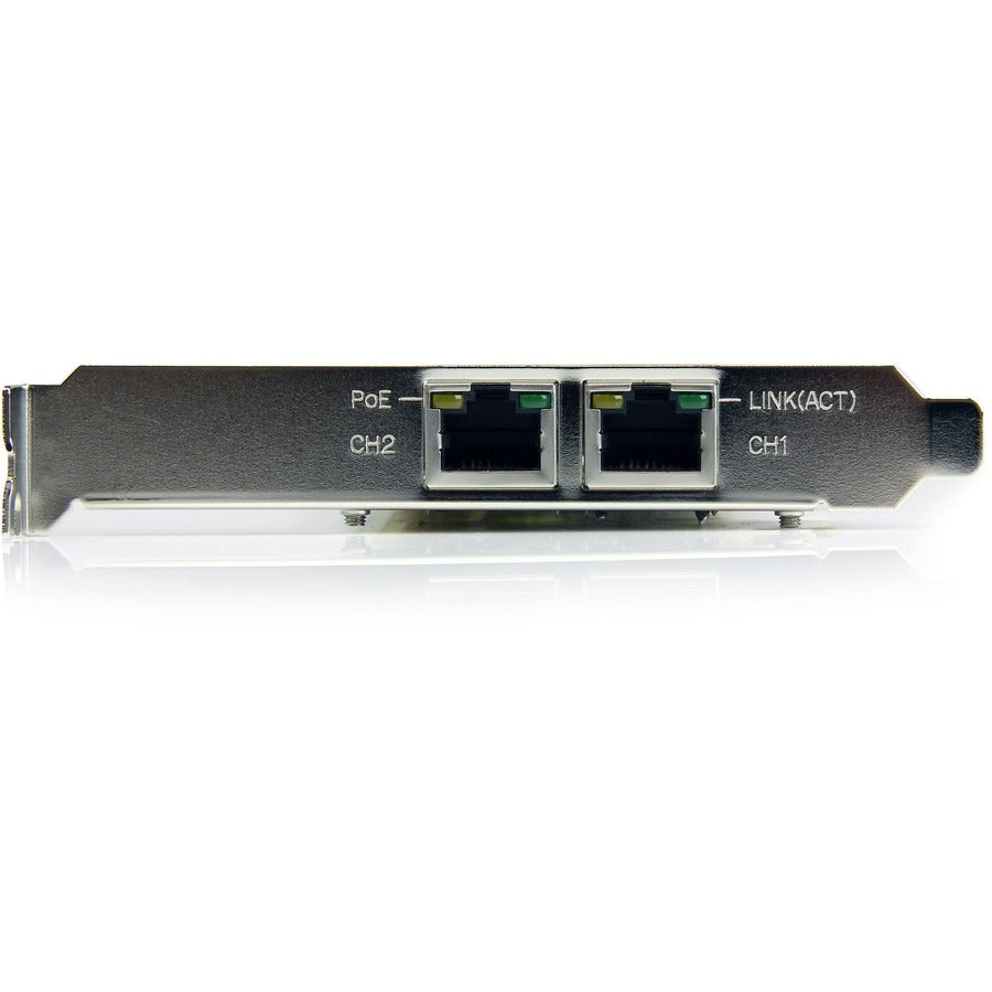 StarTech.com Dual Port PCI Express Gigabit Ethernet PCIe Network Card Adapter - PoE/PSE — ST2000PEXPSE