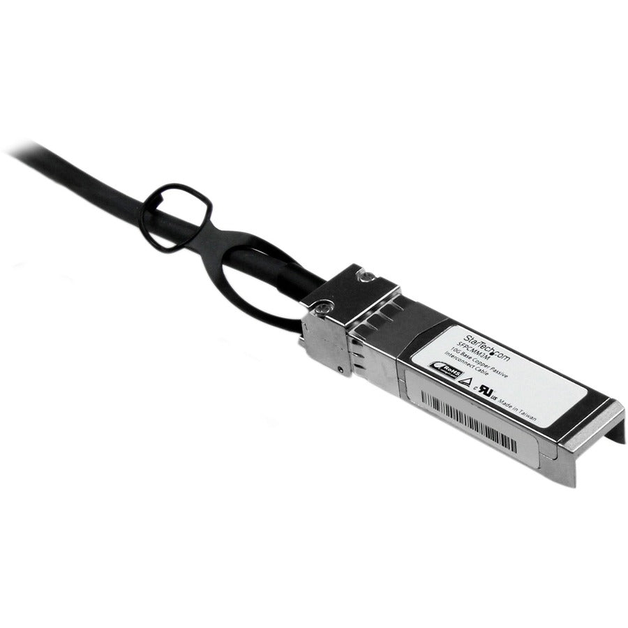 StarTech.com 3m 10G SFP+ to SFP+ Direct Attach Cable for Cisco SFP-H10GB-CU3M - 10GbE SFP+ Copper DAC 10Gbps Passive Twinax — SFPCMM3M