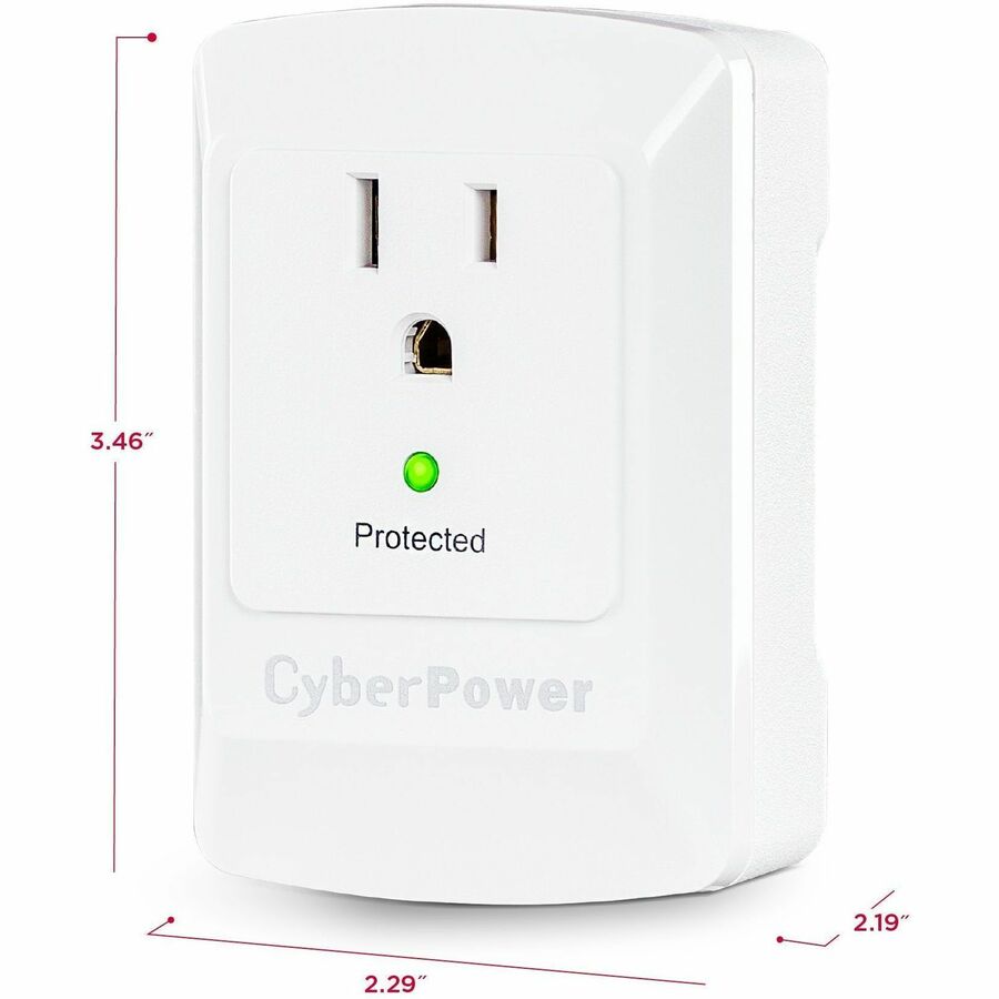 CyberPower CSB100W Essential 1 - Outlet Surge with 900 J — CSB100W