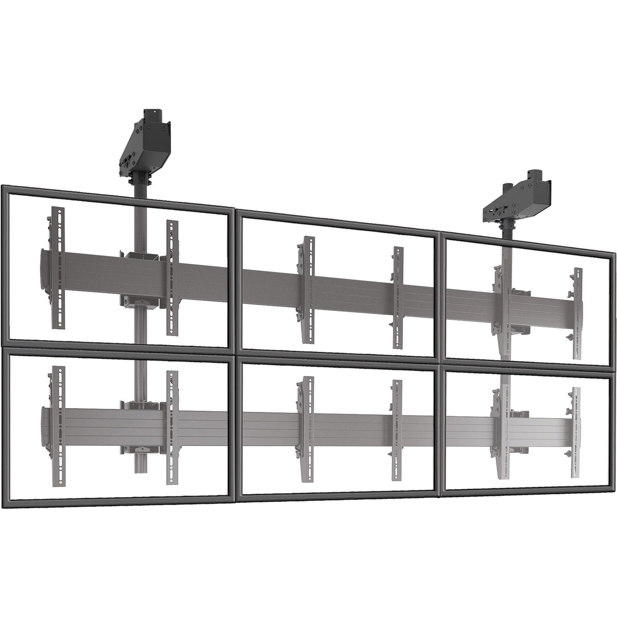 Chief FUSION LCM3X2U Wall Mount for Digital Signage Display - Black — LCM3X2U