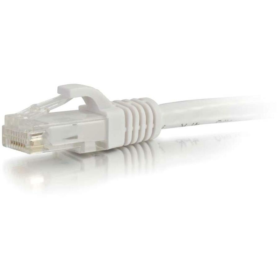 C2G 2ft Cat6 Ethernet Cable - Snagless Unshielded (UTP) - White — 04034