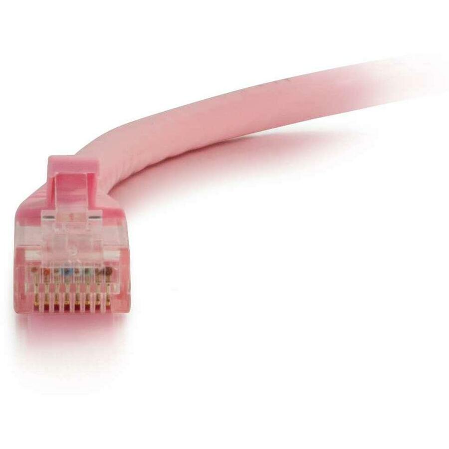 C2G-10ft Cat6 Snagless Unshielded (UTP) Network Patch Cable - Pink — 04052