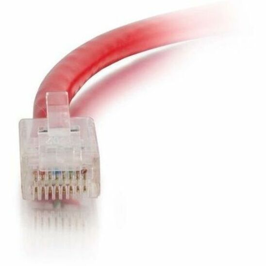 C2G 3ft Cat6 Non-Booted Unshielded (UTP) Ethernet Cable - Cat6 Network Patch Cable - PoE - Red — 04150