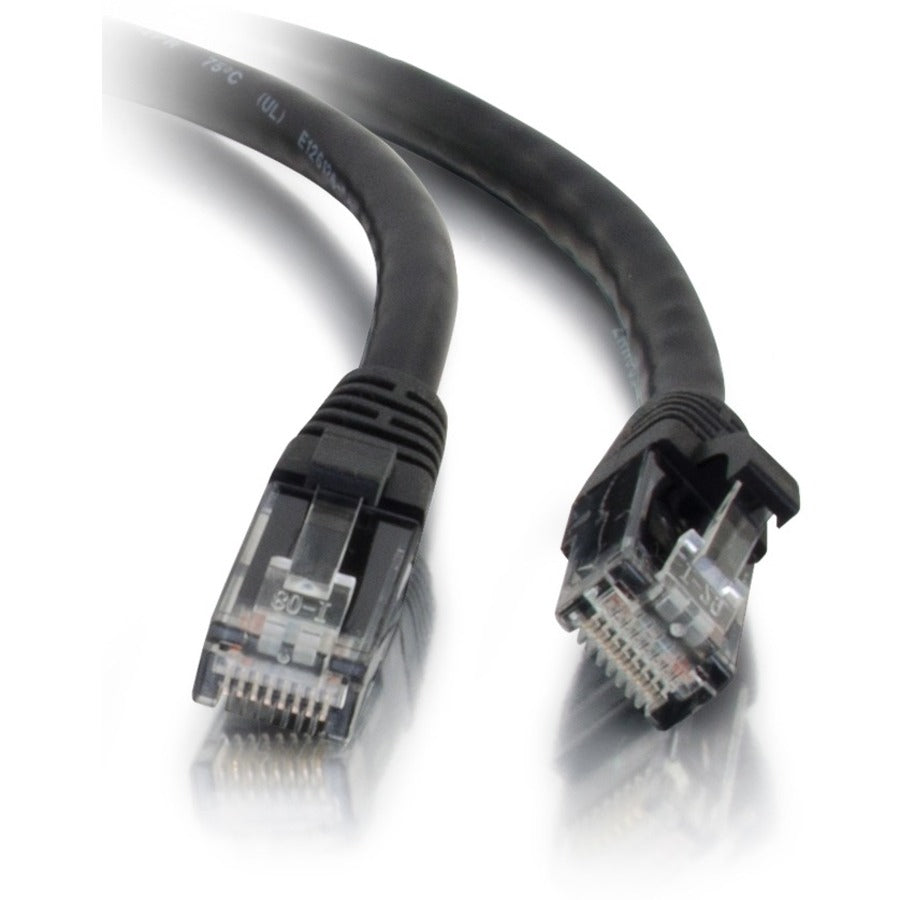 C2G 6ft Cat5e Ethernet Cable - Snagless Unshielded (UTP) - Black — 00403