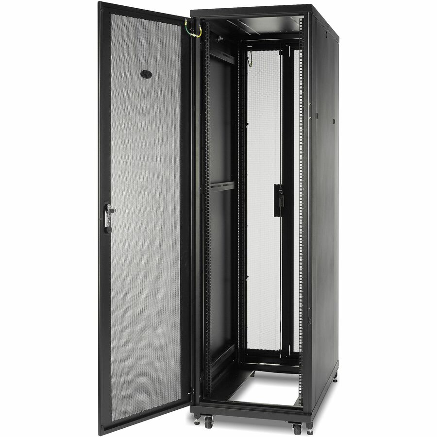 APC by Schneider Electric NetShelter SV 42U 600mm Wide x 1200mm Deep Enclosure with Sides Black — AR2500