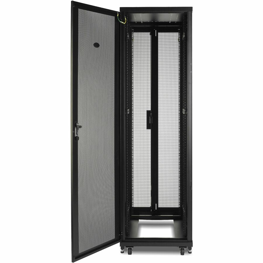 APC by Schneider Electric NetShelter SV 48U 600mm Wide x 1200mm Deep Enclosure with Sides Black — AR2507