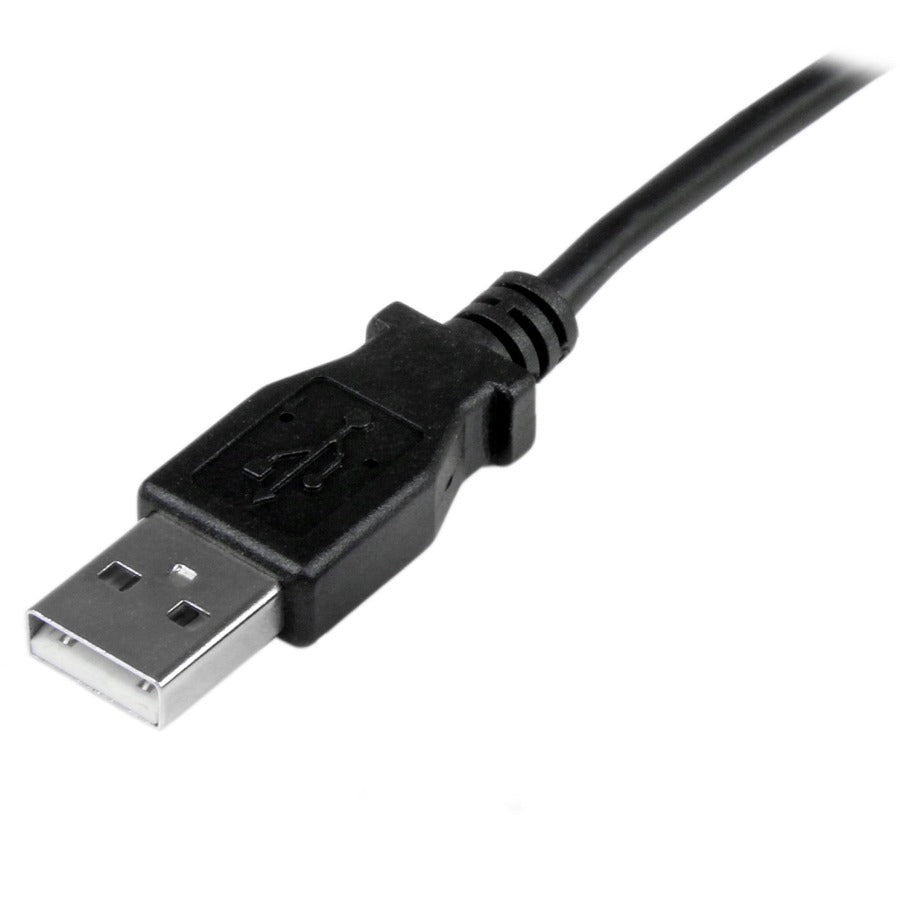 StarTech.com 1m Mini USB Cable - A to Up Angle Mini B — USBAMB1MU