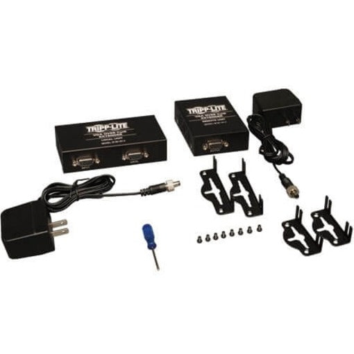 Tripp Lite by Eaton VGA over Cat5/6 Extender Kit, Box-Style Transmitter/Receiver for Video, Up to 1000 ft. (305 m), TAA — B130-101-2