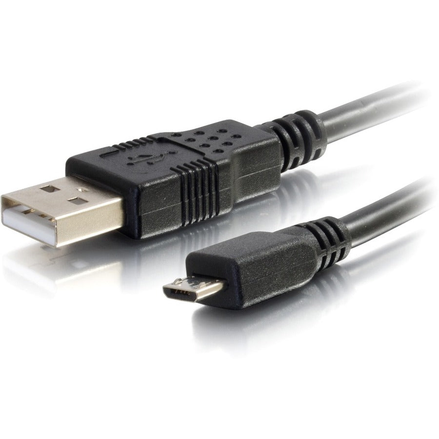 C2G 1ft USB Cable - USB Cable - USB A to USB Micro B - M/M — 27423