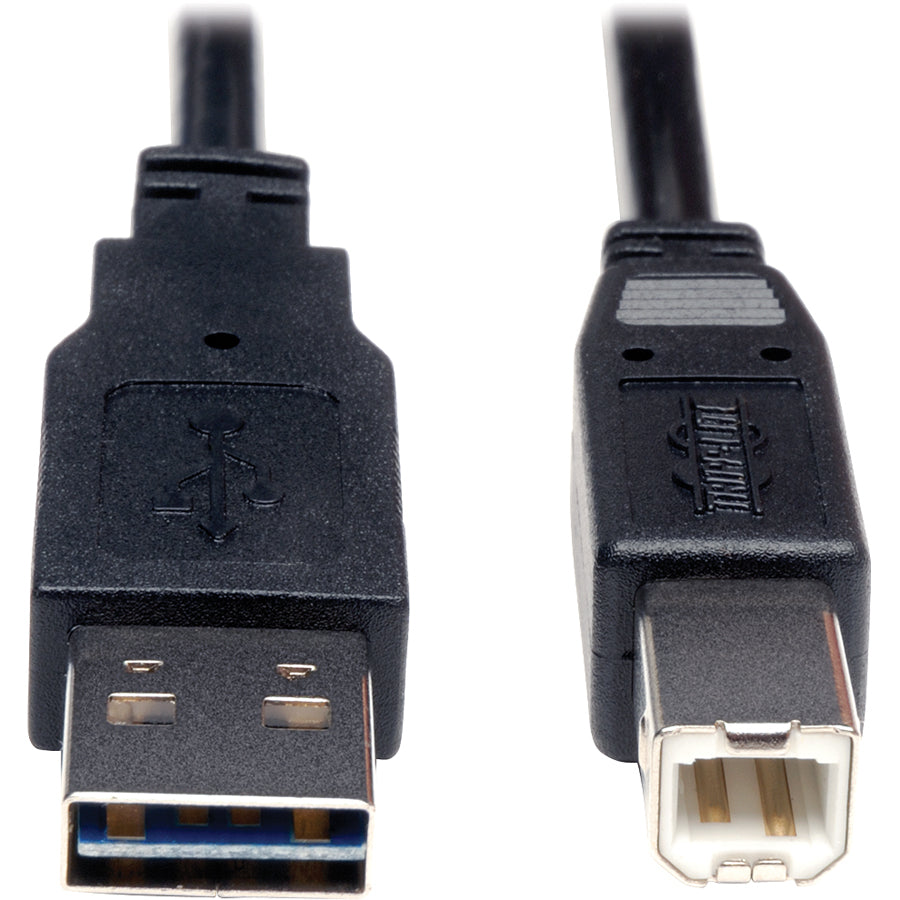 Eaton Tripp Lite Series Universal Reversible USB 2.0 Cable (Reversible A to B M/M), 6 ft. (1.83 m) — UR022-006